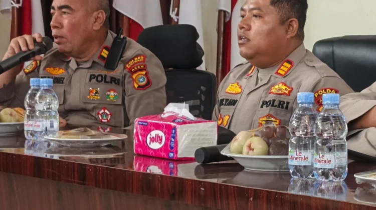Ditsamapta Polda Aceh Supervisi Kesiapsiagaan Dalmas Polres Bener Meriah