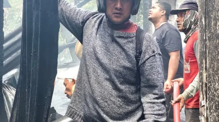 Kebakaran Hanguskan Rumah Warga di Silih Nara
