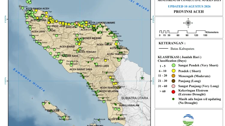 BMKG Ingatkan Cuaca Buruk di Empat Wilayah Dataran Tinggi Aceh