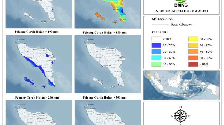 BMKG Ingatkan Cuaca Buruk di Empat Wilayah Dataran Tinggi Aceh