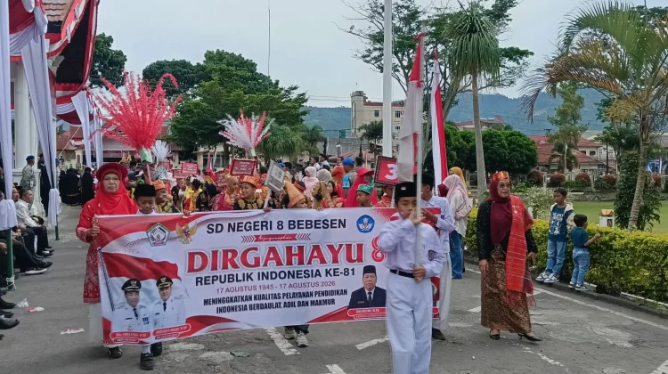 Ribuan Peserta Ramaikan Karnaval HUT RI di Takengon