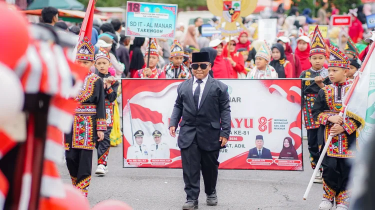 Pawai Budaya Semarakkan HUT Ke-81 RI di Takengon