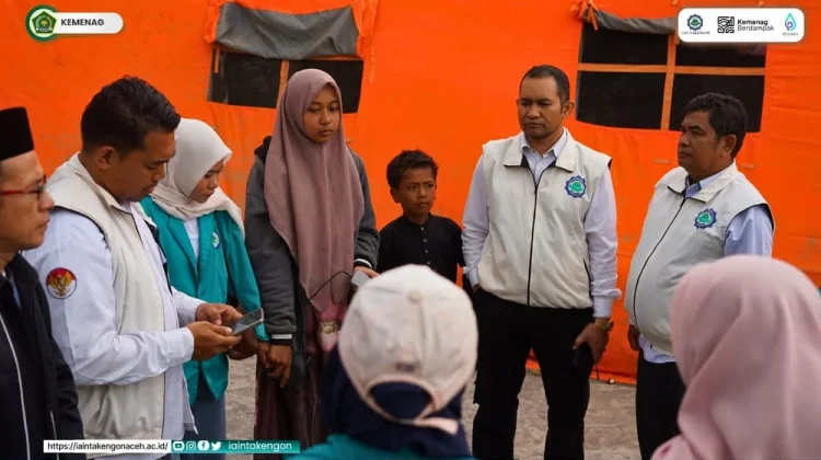 Wakil Rektor I IAIN Takengon Temui Mahasiswa Korban Kebakaran Jagong Jeget