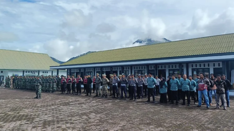 Jelang Hari Damai Aceh ke-21, Kodim 0119/BM Gelar Apel Gabungan dan Patroli Bersama