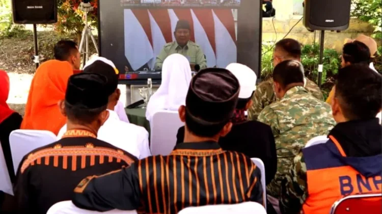 Prabowo Resmikan Ribuan Jembatan dan Sumber Air Bersih Buatan TNI-Polri