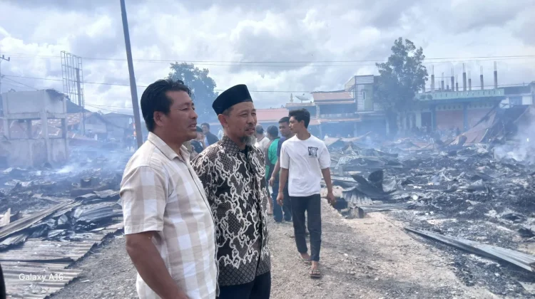 Dua ASN Kemenag Aceh Tengah Turut Menjadi Korban Kebakaran Pasar Jagong