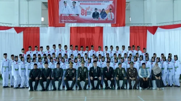 Paskibraka Bener Meriah Dikukuhkan