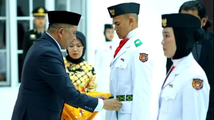 Bupati Kukuhkan Paskibraka Kabupaten Gayo Lues