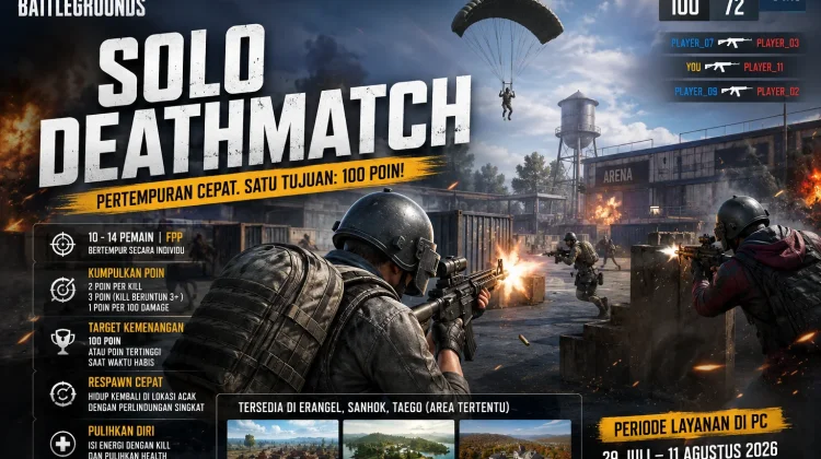 PUBG Makin Cepat, Solo Deathmatch Ubah Cara Pemain Bertempur