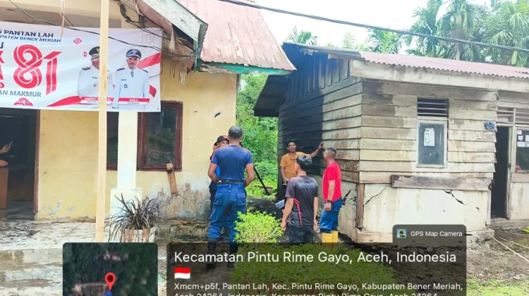 Kebakaran Melanda Rumah di Pantan Lah, Bener Meriah