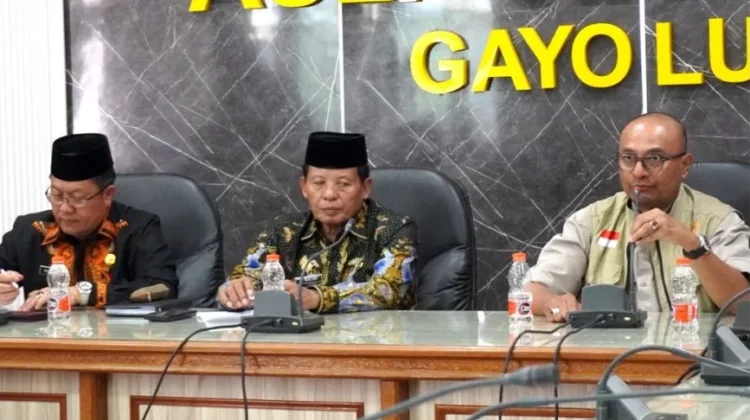 Satgas PRR Evaluasi Penyerapan TKD dan Penanganan Pascabencana di Gayo Lues