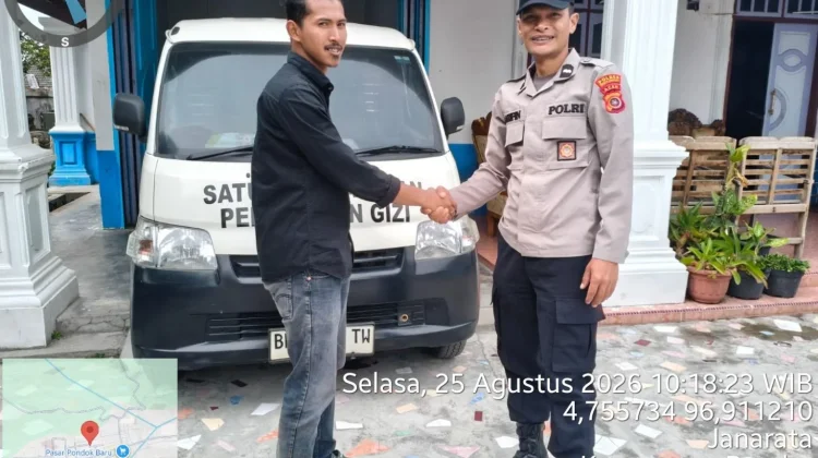 Patroli Polsek Bandar Perkuat Kamtibmas di Pusat Ekonomi Masyarakat