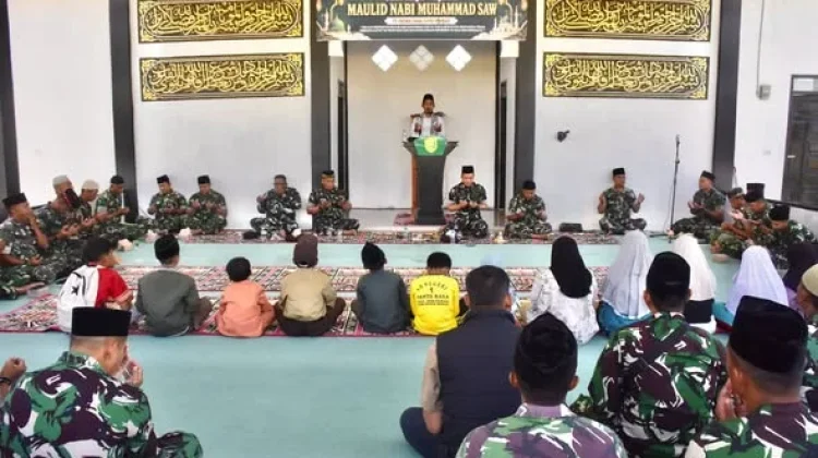 Kodim 0119/BM Gelar Doa Bersama Peringati Maulid Nabi Muhammad SAW 1448 H