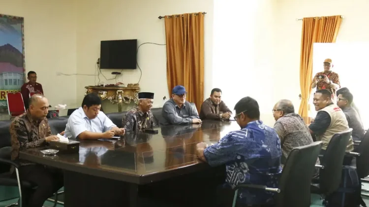 Bupati Tagore Audiensi dengan Mercy Corps, Perkuat Pemulihan Pascabencana
