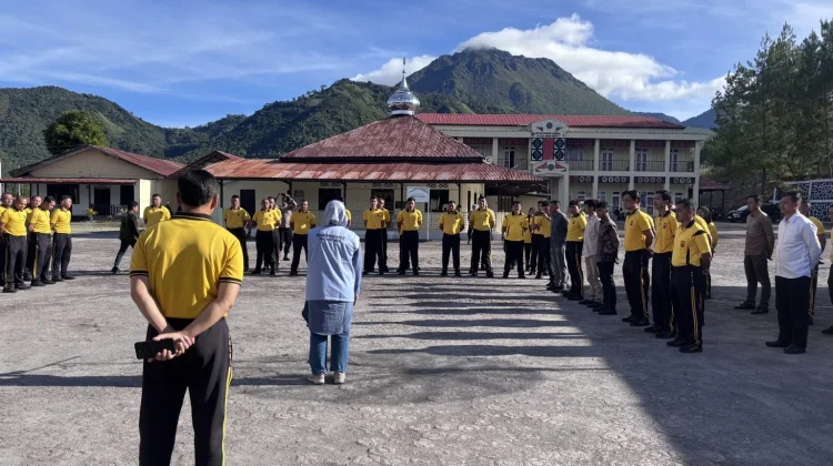 Personel Polres Bener Meriah Dapat Penyuluhan Kesehatan