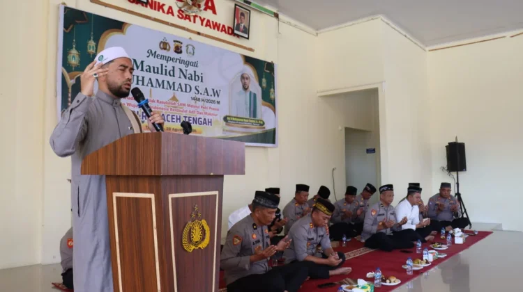 Kapolres Ajak Personel Teladani Akhlak Rasulullah dalam Pengabdian