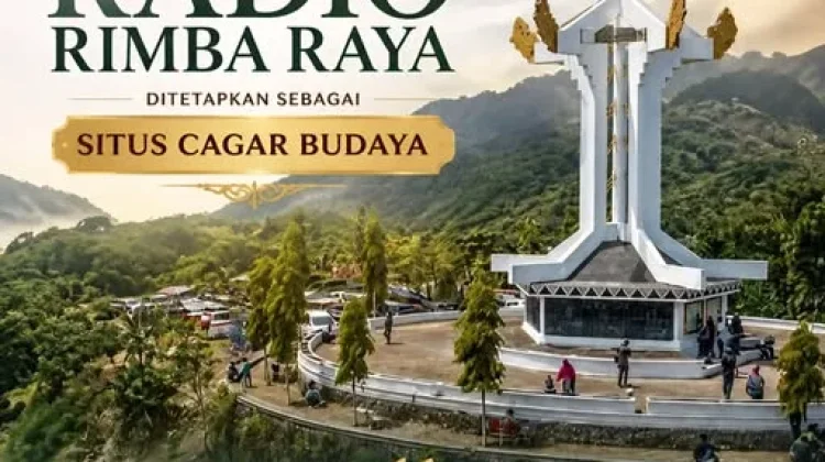 Kawasan Radio Rimba Raya Ditetapkan sebagai Situs Cagar Budaya