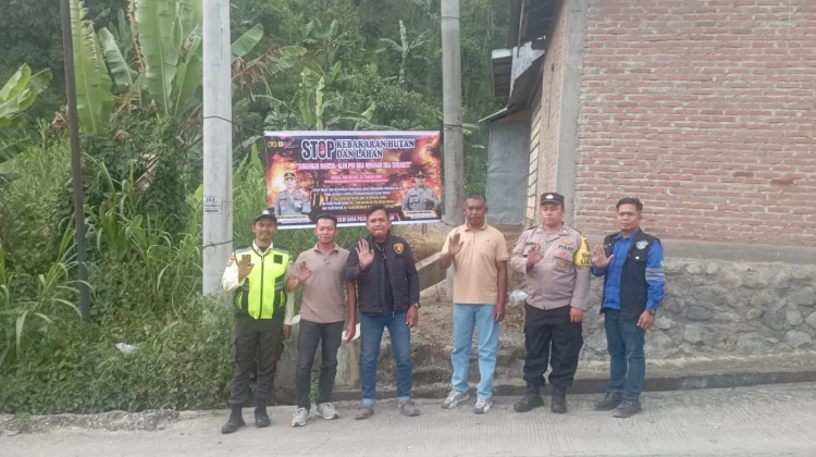 Polres Aceh Tengah Gencar Sosialisasi Cegah Karhutlah