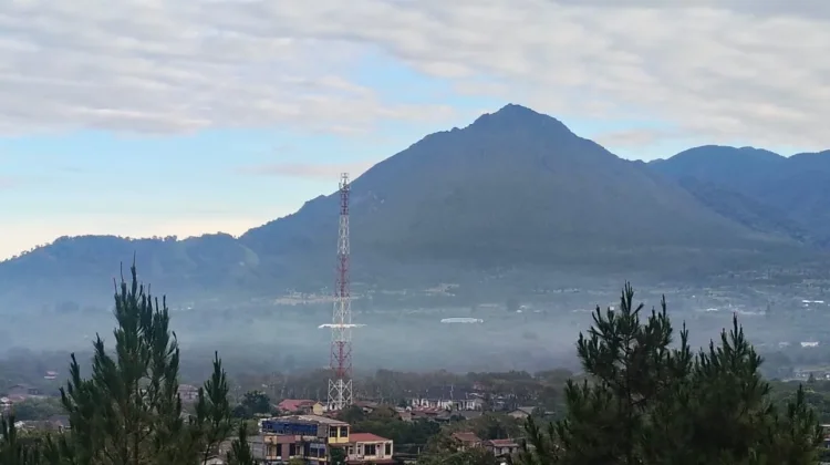 Gunung Bur Ni Telong Diguncang Lima Gempa Vulkanik