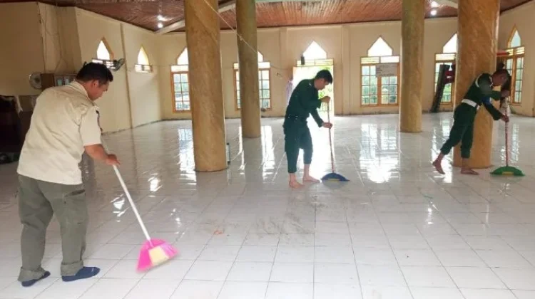 Satpol PP WH Gayo Lues Gelar Gema Masjid di Kutepanjang