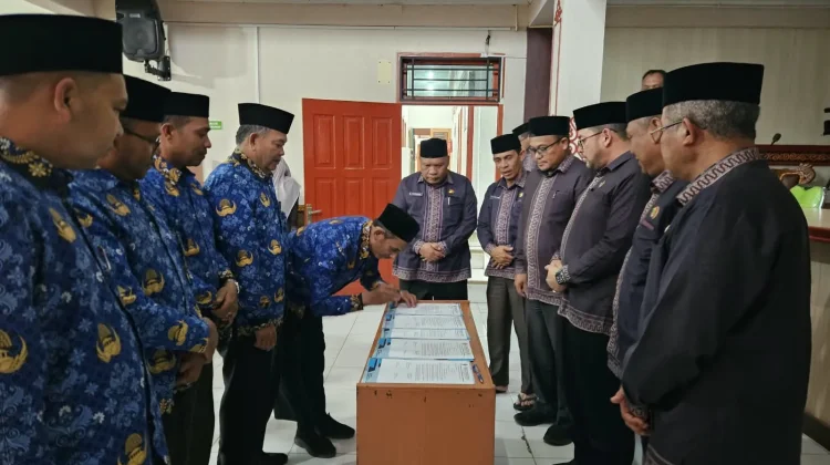 Kemenag Aceh Tengah Rotasi dan Promosi Lima Kepala KUA