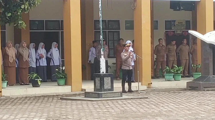 Wakapolsek Bebesen Titip Pesan Penting kepada Pelajar SMKN 1 Takengon