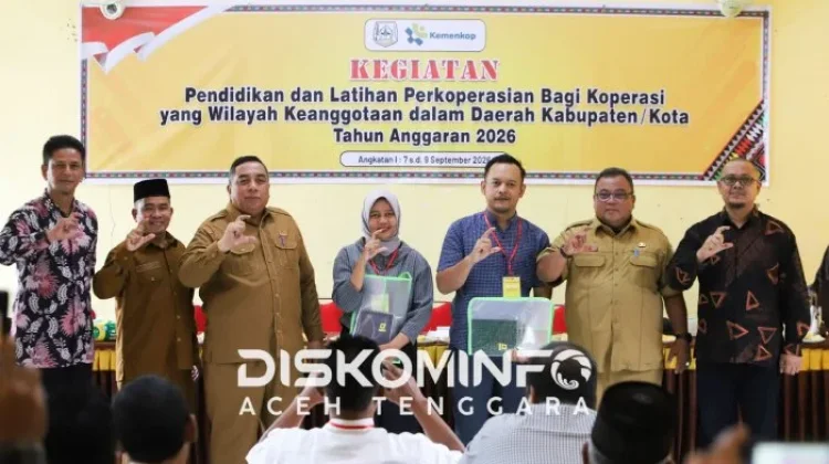Dinas Koperasi UKM dan Transmigrasi Aceh Tenggara Gelar Pelatihan Koperasi