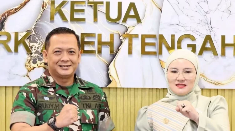 Ketua DPRK Aceh Tengah Terima Kunjungan Dandim