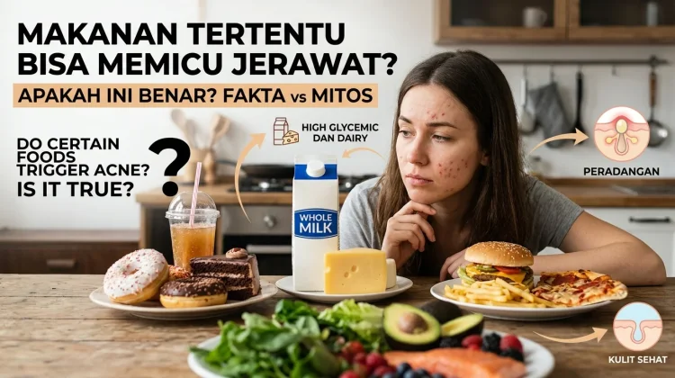 Makanan Pemicu Jerawat, Mitos atau Fakta?