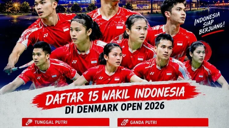 Sebanyak 15 Wakil Indonesia Siap Berjuang di Denmark Open 2026