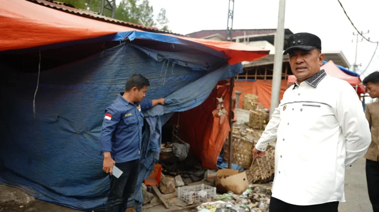 Monitoring Jumat Bersih, Wabup Aceh Tengah Ingatkan Pedagang Jaga Kebersihan