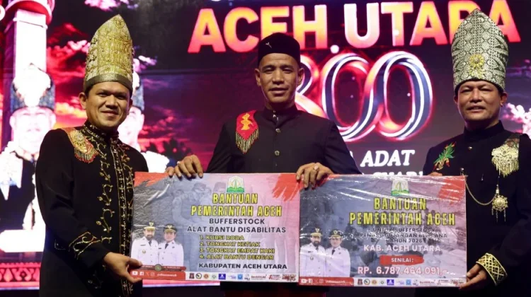 Wakil Gubernur Aceh Serahkan Bantuan Rp. 6,78 Milliar untuk Aceh Utara