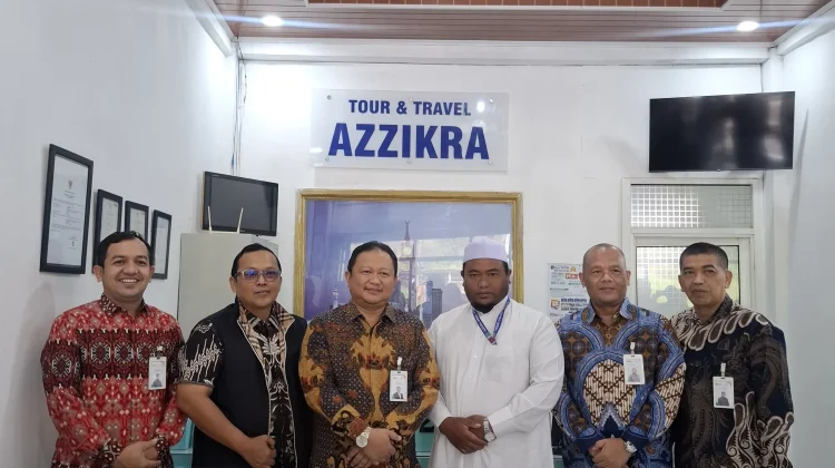 Azzikra Terima Kunjungan Pimpinan BSI Aceh, Bahas Haji Khusus Resmi