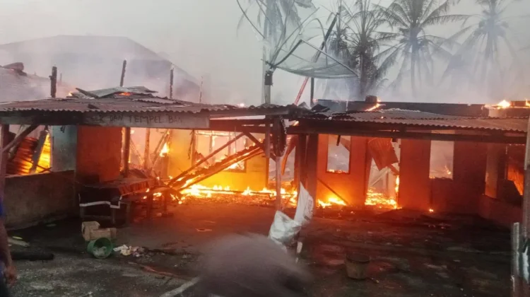 13 Rumah Terbakar di Bambel Gabungan, 59 Jiwa Terdampak