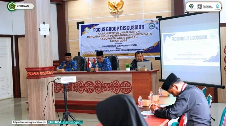 Dinas Pariwisata dan IAIN Takengon Gelar FGD Penyusunan Qanun RIPPAR