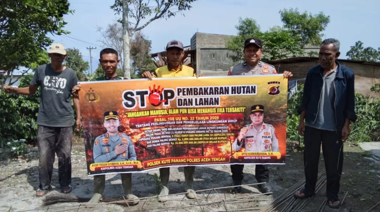 Polres Aceh Tengah Perkuat Patroli dan Sosialisasi Bahaya Karhutlah
