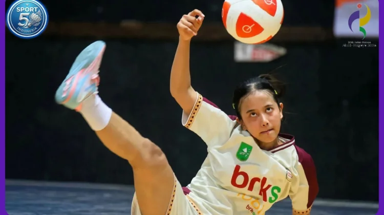 Sumaya Melaju ke Semifinal Teqball Tunggal Putri Asian Games 2026