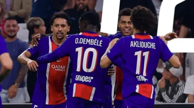 PSG Taklukkan Marseille 2-1 dalam Laga Sengit Ligue 1