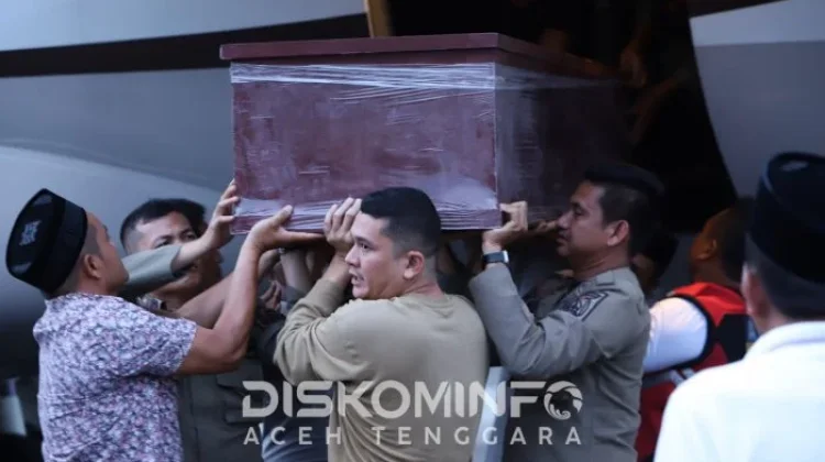 Jenazah Deputi BNPB Jarwansyah Tiba di Aceh Tenggara
