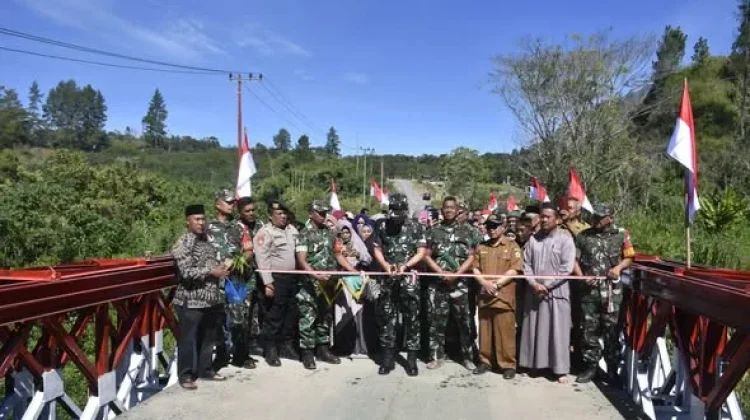 Jembatan Bailey Bale Redelong Resmi Diresmikan, Tuntas Dibangun dalam 13 Hari