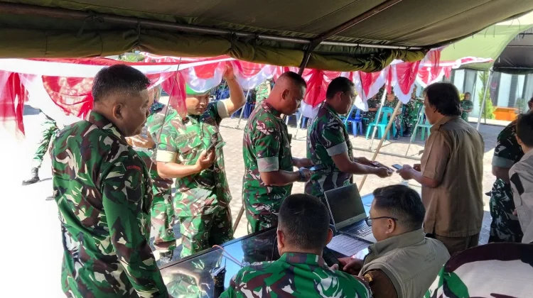Babinsa Ikuti Sosialisasi Digitalisasi Perlindungan Sosial melalui IKD