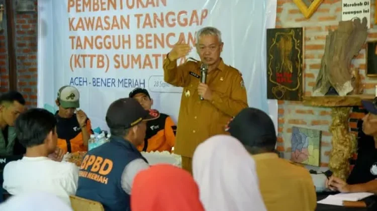 Bener Meriah Dorong Pengkajian Risiko Bencana Partisipatif