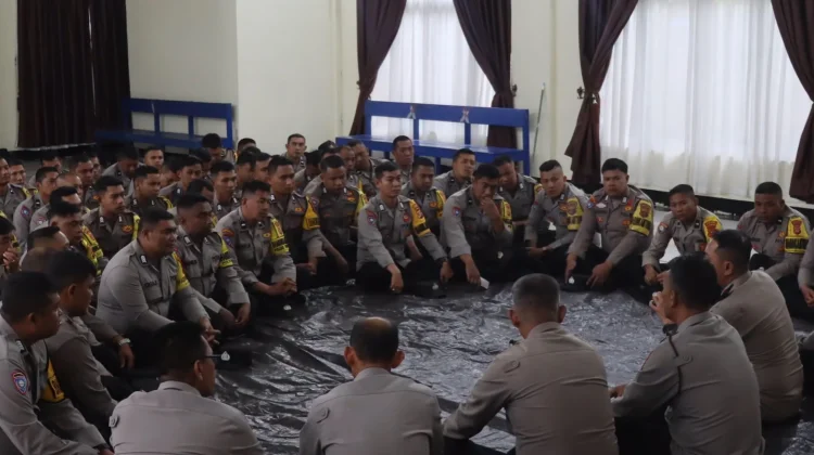 Kapolres Bener Meriah Kumpulkan Bhabinkamtibmas