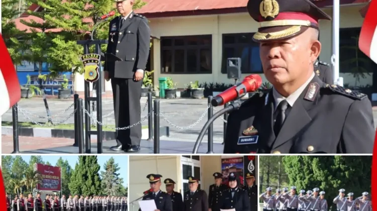 Polres Bener Meriah Gelar Upacara Hari Kesaktian Pancasila 2026