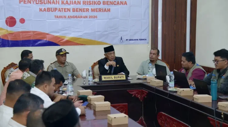 Wabup Bener Meriah: Kajian Risiko Bencana Jadi Dasar Kebijakan Pembangunan