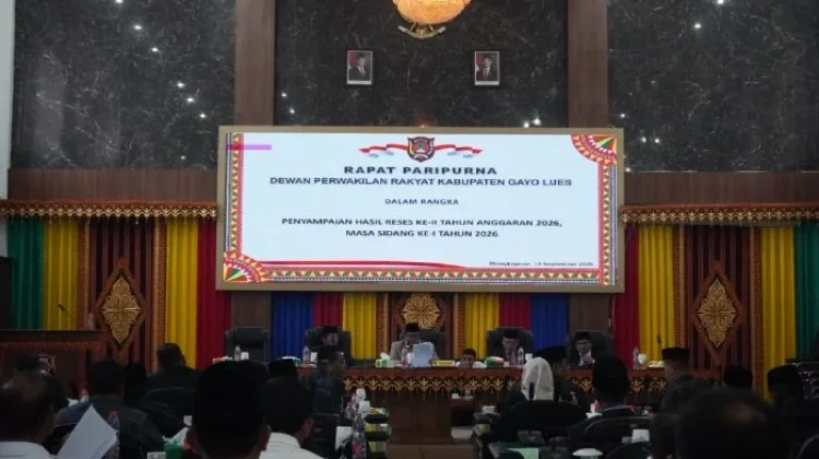 Hasil Reses II DPRK Gayo Lues Jadi Bahan Perencanaan Pembangunan
