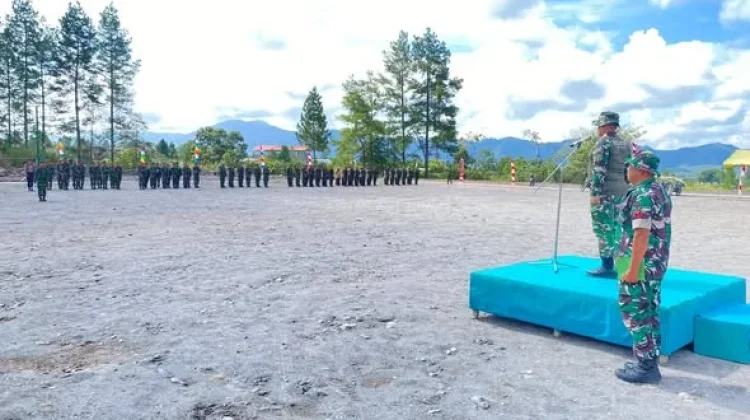Kodim 0119/BM Matangkan Persiapan Upacara HUT ke-81 TNI