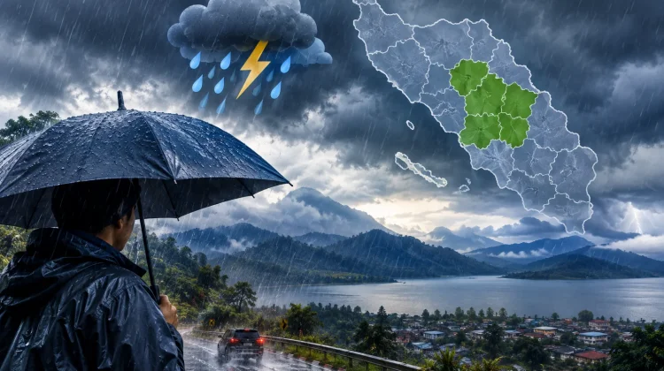 BMKG Waspadai Hujan Lebat di Empat Wilayah Aceh