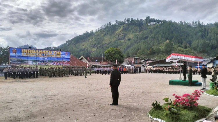 HUT ke-81 TNI, Wabup Apresiasi TNI Pulihkan Jembatan Putus Akibat Bencana