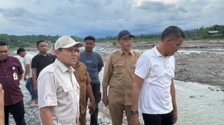 Wagub Aceh Tinjau Sejumlah Infrastruktur dan Kondisi Sungai di Bireuen-Aceh Utara
